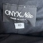 Onyx Nite  Vintage 90s purple glitter reflective assymetrical dress gown Y2K 10 Photo 5