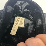 XCVI  Puffa Jacket Women's Black Velvet Jacket Pockets‎ Size Medium Full Zip Photo 2