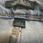Wild Fable Women's Highest Rise Light Blue Distressed Mom Jeans - Size 0 - NWT Photo 1