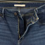 Levi's Levi’s 721 SZ 33 High-Rise Skinny Ankle Jeans Stretch Zip-Fly Dark Wash Womens Photo 8