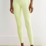 Aerie Offline by lime colored Real Good hi-rise 7/8 leggings Large Photo 0