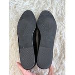 Vintage 80's Gitano Black Velvet Holiday Christmas Bow Embroidered Flats 6.5 Photo 4