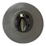 HAT MEXICAN Artisanal Hand Painted Fedora Floral Sombrero Panama Bohemian Black Photo 4