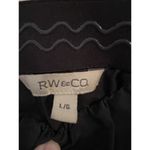 RW&CO Black Strapless Silk Jumpsuit L Size 12 Photo 4