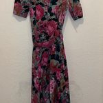 Vintage Floral Dress Rose Garden Size 8 Photo 0