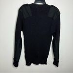 Brigade quarter masters the wooly pully sweater 100% wool made in England black Photo 4