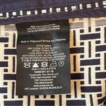 Tory Burch Blue and White Patterned Trousers Photo 3