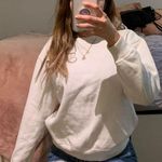 Urban Outfitters Simple White Crewneck Photo 0