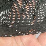 Alexa & Stella Black Crochet Mesh Swim Cover Photo 9