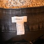 Forever 21  Denim‎ Shorts High Waist Cuffed Black Wash Size 28 Photo 1