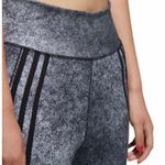 Adidas 3 Stripe Tight Aeroready 7/8 Leggings Fitness Pants Grey Blk Size Medium Photo 5