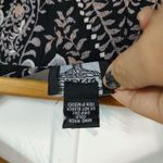 Angie Black Floral Print Top Photo 10