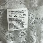 Avidlove  Sexy Lingerie Lace BabyDoll Chemise V-Neck Size M Ivory Strappy Front Photo 7