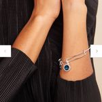 ALEX AND ANI  December Birthstone Charm Bangle, Blue Zircon Photo 1