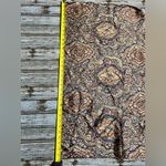 Paisley Silk Scarf in Purple and Red Photo 4