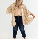 Impressions  Online Boutique NWT Brilliant Luster Sequin Cardigan In Gold Size M Photo 1