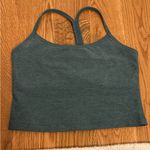 Beyond Yoga Spacedye Slim Racerback Cropped Tank Dusty Forest Heather Size Small Photo 1