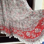 Sundance  All At Sea Floral Boho Midi Dress Size XS Photo 10