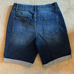 Time & Tru Mid-Rise Bermuda Denim Shorts Sz 12 Photo 1