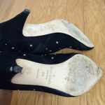 Kate Spade sz 8M black suede studded ankle boots Photo 3