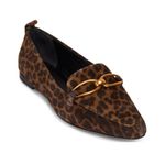 Veronica Beard NWOB  Champlain Suede Chain Leopard Loafer Photo 0