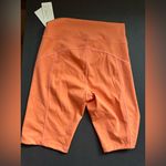 l*space L  Orange Biker Shorts NWT Photo 2