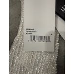 Retrofête Cydney Sequin Mini Dress Moonglow White Size Medium NWT Photo 4