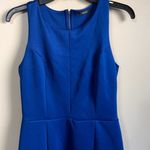 Blanc  medium blue sleeveless dress Photo 1