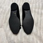 Elie Tahari  Black Flats with Bow Detail Sz 7 Photo 4