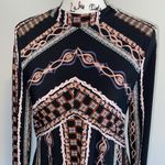 Free People  multicolored Stella mock Neck mini dress Photo 8