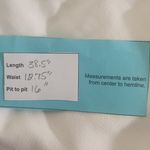 Lulus  White Square Neck Sleeveless Midi Dress NWT Size Small Photo 9