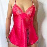 Victoria's Secret Red Lace top Photo 0