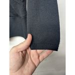 GAP Women’s Small Black Long Sleeve Wrap Top Stretch Knit V Photo 6