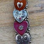 Multi color heart shaped scrunch bracelet Photo 0