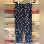 Esprit  Navy‎ Floral Pants Size 3/4 Photo 1