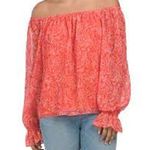 Ramy Brook NWT Women’s Off Shoulder Floral Paisley Printed Sicily Top Size M Photo 0