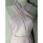 Nasty Gal Light Pink Sleeveless Cut Out Dress S Coquette Girl Pastel Mermaid Photo 6