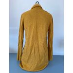 ZARA  Womens open front cardigan  mustard yellow size L Photo 2