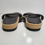 Qupid Quipid Rhinestone Criss Cross Strap Espadrille Flatform Sandal 6 Photo 3