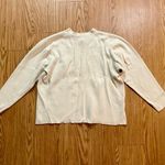 Old Navy  Y2k Beige Striped Sweatshirt Womens XLarge Photo 8