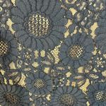 Alexis ❄️ Black Guipure Lace Embroidered Skirt Photo 2