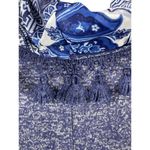 Avenue 30/32 Jersey Knit Purple Long Sleeve Attached Scarf Top Size 32W Photo 3