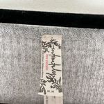 Free People  Women’s Medium Gray Cozy Up With Me Bodysuit Lounge Soft Photo 2