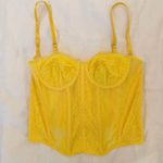 SheIn Yellow Corset Top Photo 0