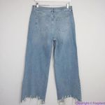 Free People NEW Free‎ People We the Free raw hem wide leg jeans, 29 Photo 6