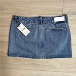RE/DONE  Slacker Mid Fade Denim Mini Skirt‎ 28 $250 Photo 2