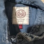 SO Vintage 100% cotton denim button down  shirt in L Photo 1
