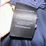 Mackage  Puffy Coat Large Navy Raccoon Fur Hood Photo 2