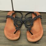 Gianni Bini Womens  Black Sequence Sandals Size 7.5‎ Photo 1