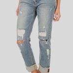 One Teaspoon Blue Buoy Awesome Baggies Cropped Jeans Sz 25 Ripped Booty Flirty Photo 4